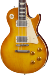 Single-cut-e-gitarre Gibson Custom Shop Murphy Lab 1958 Les Paul Standard Reissue - Heavy aged lemon burst