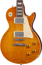 Single-cut-e-gitarre Gibson Custom Shop Murphy Lab 1959 Les Paul Standard Reissue - Light aged dirty lemon