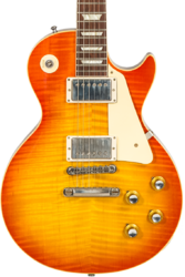 Single-cut-e-gitarre Gibson Custom Shop Murphy Lab 1960 Les Paul Standard Reissue #001189 - Ultra light aged orange lemon fade burst