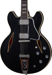 Semi-hollow e-gitarre Gibson Custom Shop Murphy Lab 1964 Trini Lopez Standard Reissue - Ultra light aged ebony