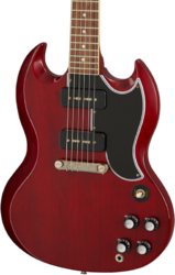 Double cut e-gitarre Gibson Custom Shop 1963 SG Special Reissue - Vos cherry red