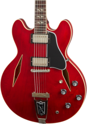 Semi-hollow e-gitarre Gibson Custom Shop 1964 Trini Lopez Standard Reissue - Vos sixties cherry