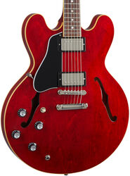 E-gitarre für linkshänder Gibson ES-335 2020 Linkshänder - Sixties cherry