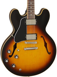 E-gitarre für linkshänder Gibson ES-335 LH - Vintage burst