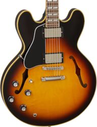 E-gitarre für linkshänder Gibson ES-345 LH - Vintage burst