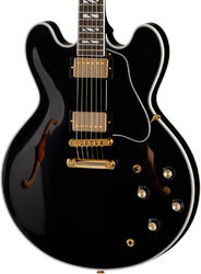 Semi-hollow e-gitarre Gibson Modern ES Supreme - ebony