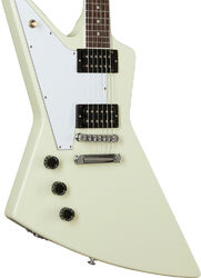 E-gitarre für linkshänder Gibson 70s Explorer LH - Classic white