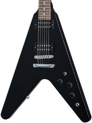 E-gitarre aus metall Gibson 80s Flying V - Ebony