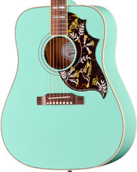 Folk-gitarre Gibson Hummingbird Standard (Baggs HiFi DNA Preamp) - Southwestern Turquoise