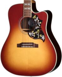 Folk-gitarre Gibson Hummingbird Standard Rosewood EC - Rosewood burst