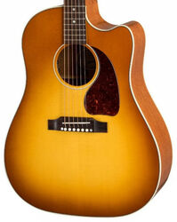 Folk-gitarre Gibson J-45 Cutaway - Heritage cherry sunburst