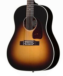 Folk-gitarre Gibson J-45 Standard 12-String (Baggs HiFi DNA Preamp) - vintage sunburst