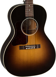 Linkshändige folkgitarre Gibson L-00 Standard 2019 Gaucher - Vintage sunburst