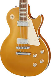 Single-cut-e-gitarre Gibson Les Paul 70s Deluxe - Gold top
