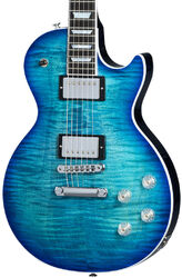 Single-cut-e-gitarre Gibson Les Paul Modern Figured - Cobalt burst