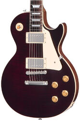 Single-cut-e-gitarre Gibson Les Paul Standard 50s Figured Custom Color - Translucent oxblood