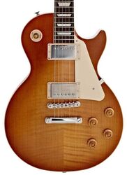 Single-cut-e-gitarre Gibson Original Les Paul Standard 50s Figured Top - Dirty lemon burst