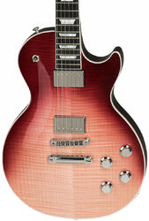 Single-cut-e-gitarre Gibson Les Paul Standard HP-II - Hot pink fade