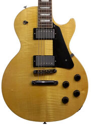 Single-cut-e-gitarre Gibson Modern Les Paul Studio Figured Top - antique natural