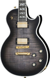 Single-cut-e-gitarre Gibson Les Paul Supreme - Transparent ebony burst