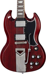 Double cut e-gitarre Gibson 60th Anniversary 1961 SG Les Paul Standard VOS - Vos cherry red