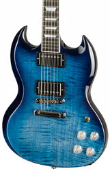 Double cut e-gitarre Gibson SG Modern - Blueberry fade