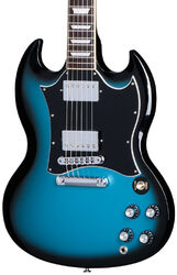 Double cut e-gitarre Gibson SG Standard Custom Color - Pelham blue burst