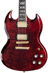 Double cut e-gitarre Gibson SG Supreme - Wine red