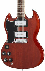 E-gitarre für linkshänder Gibson Tony Iommi SG Special LH - Vintage cherry
