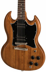 Retro-rock-e-gitarre Gibson SG Tribute Modern - Natural walnut