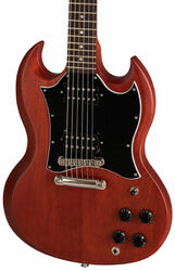 Retro-rock-e-gitarre Gibson SG Tribute - Vintage cherry satin