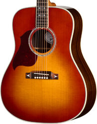 Folk-gitarre Gibson Songwriter Recording Artist LH (Baggs HiFi DNA Preamp) - Rosewood Burst