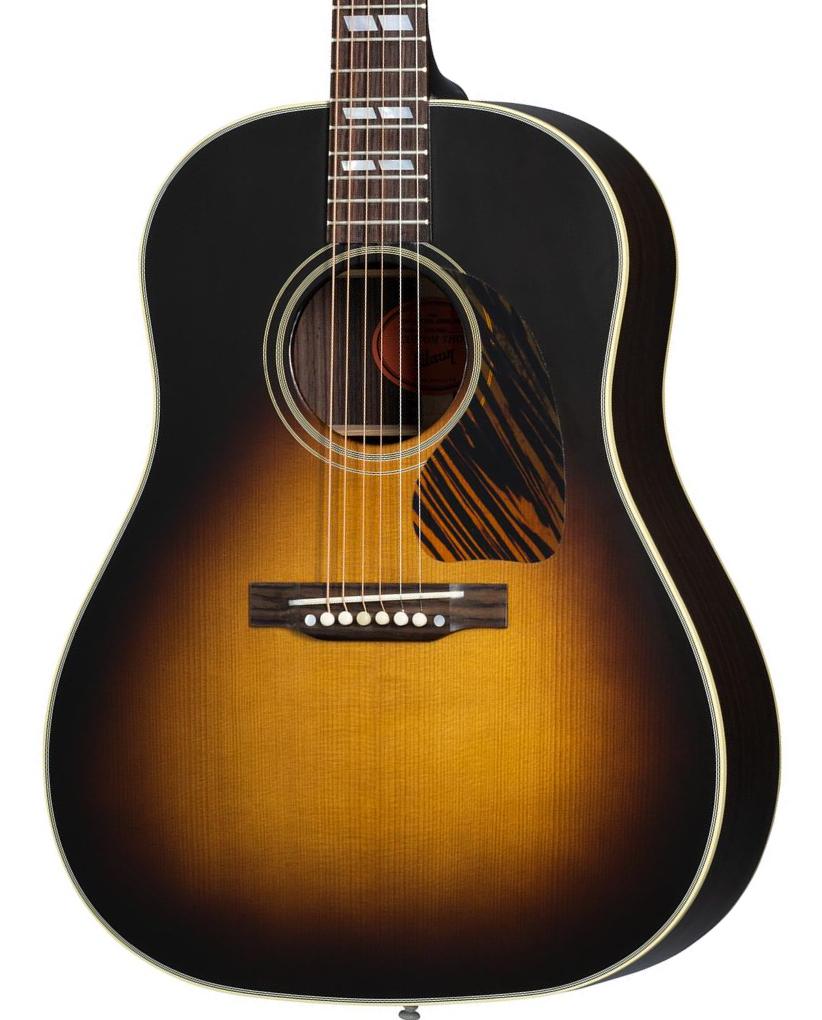 Folk-gitarre Gibson Custom Shop Historic 1942 Banner Southern Jumbo - Vos vintage sunburst