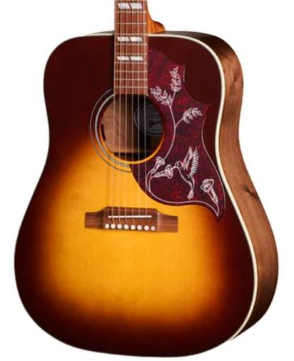 Folk-gitarre Gibson Hummingbird Studio Walnut (LR Baggs Element Bronze) - Walnut burst