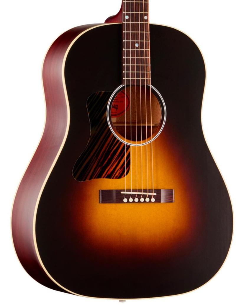 Folk-gitarre Gibson J-45 Century 12-Fret - VINTAGE SUNBURST SATIN