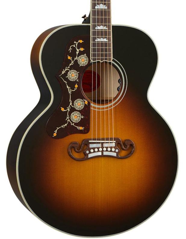 Westerngitarre & electro Gibson SJ-200 LH - Vintage sunburst