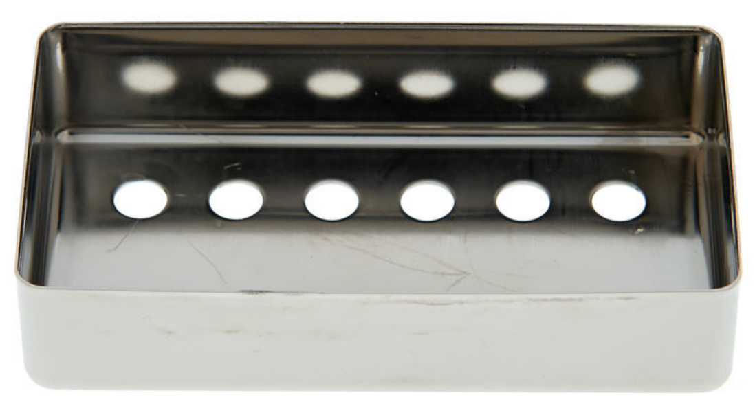 Gibson Humbucker Cover Bridge Chevalet Chrome - Tonabnehmerkappen - Variation 1