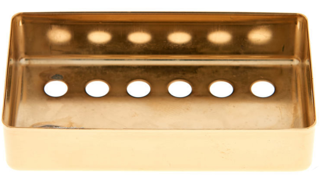 Gibson Humbucker Cover Neck Manche Gold - Tonabnehmerkappen - Variation 1