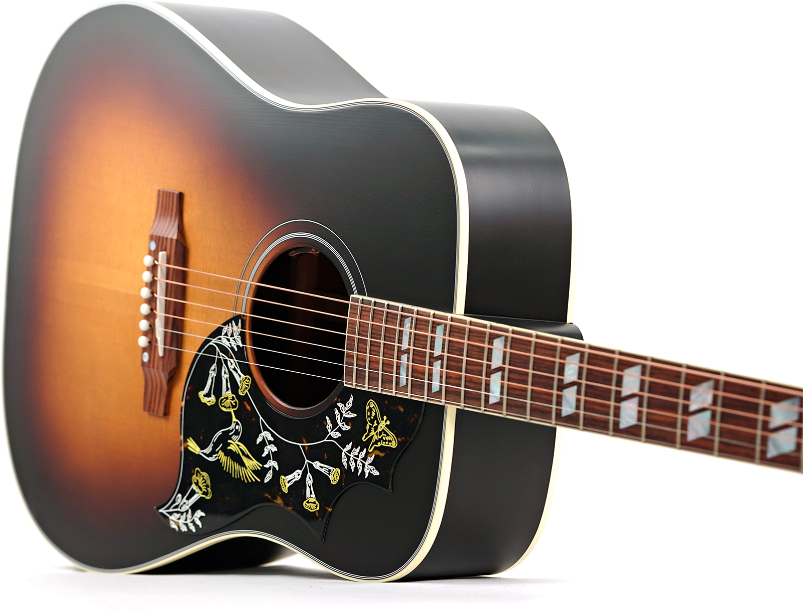 Gibson Hummingbird Faded Modern Dreadnought Epicea Acajou Rw - Vintage Sunburst - Folk-Gitarre - Variation 3