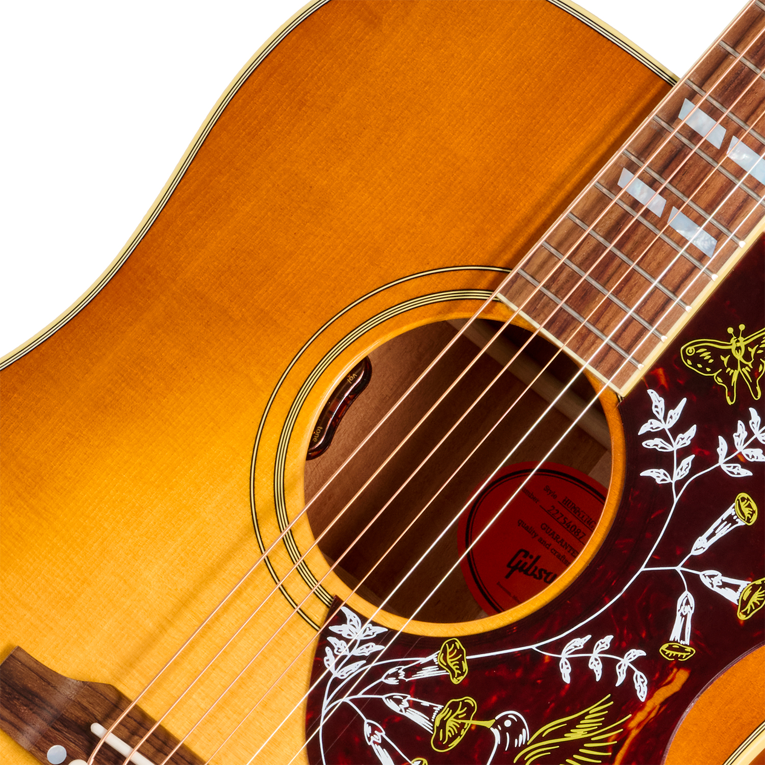 Gibson Hummingbird Original (baggs Hifi Dna) Dreadnought Epicea Acajou Rw - Heritage Cherry Sunburst - Folk-Gitarre - Variation 2