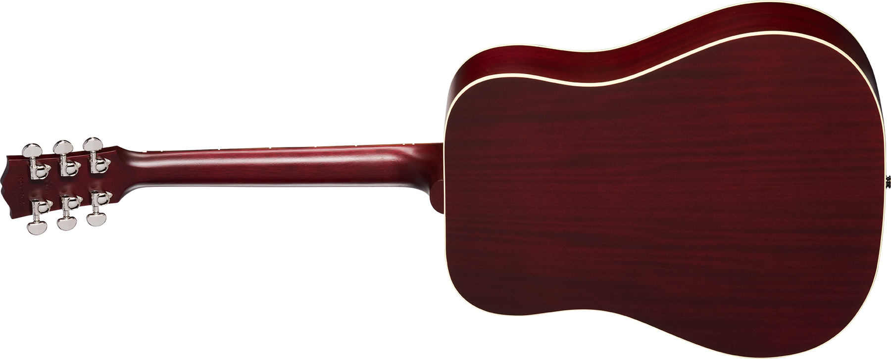 Gibson Hummingbird Special Modern Dreadnought Cbd Epicea Acajou Rw - Satin Wine Red - Folk-Gitarre - Variation 1