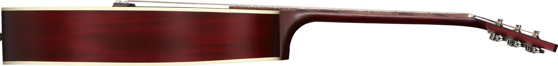 Gibson Hummingbird Special Modern Dreadnought Cbd Epicea Acajou Rw - Satin Wine Red - Folk-Gitarre - Variation 2