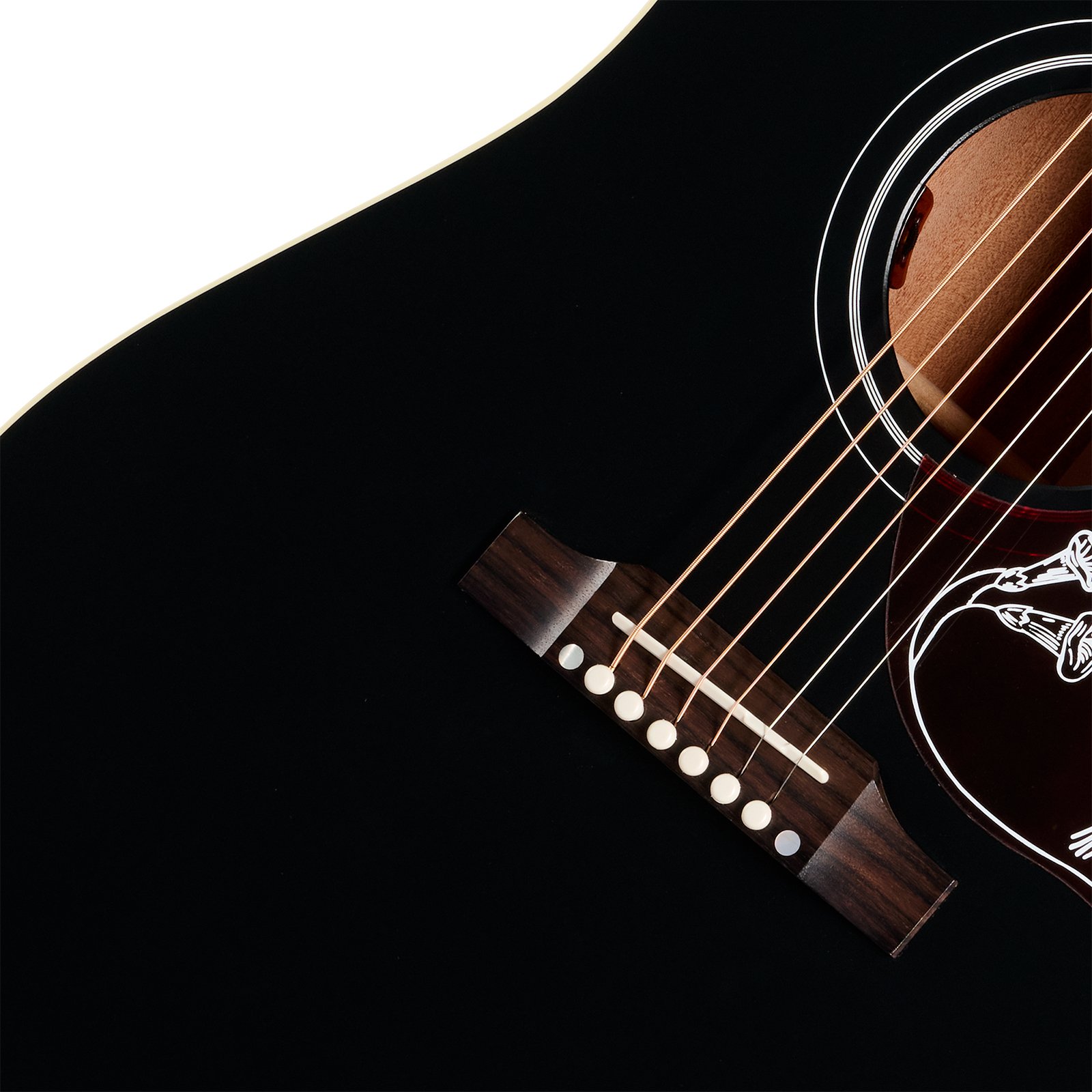 Gibson Hummingbird Special Modern Dreadnought Cbd Epicea Acajou Rw - Satin Ebony - Folk-Gitarre - Variation 3