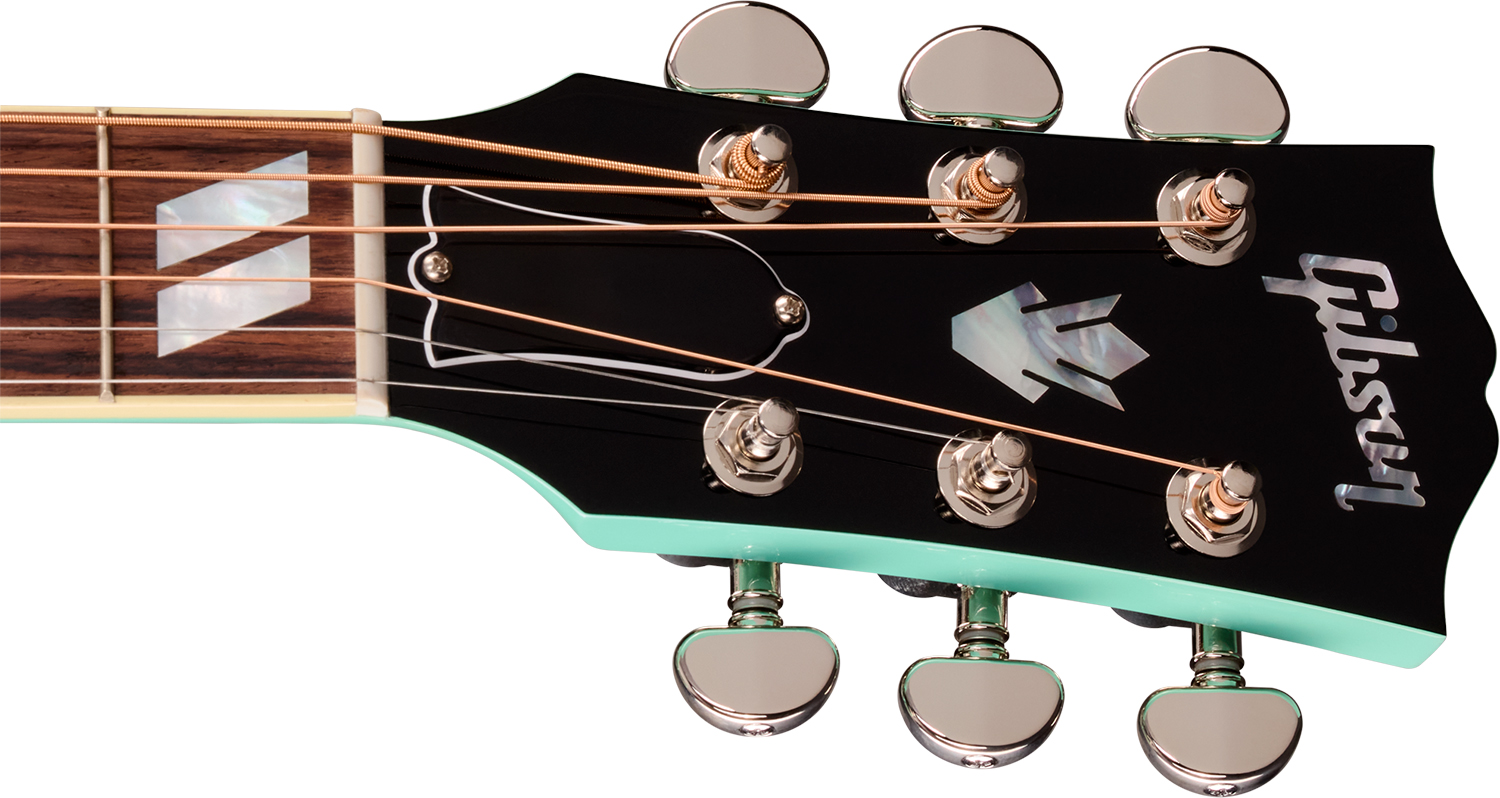 Gibson Hummingbird Standard (baggs Hifi Dna) Dreadnought Epicea Acajou Rw - Southwestern Turquoise - Folk-Gitarre - Variation 5