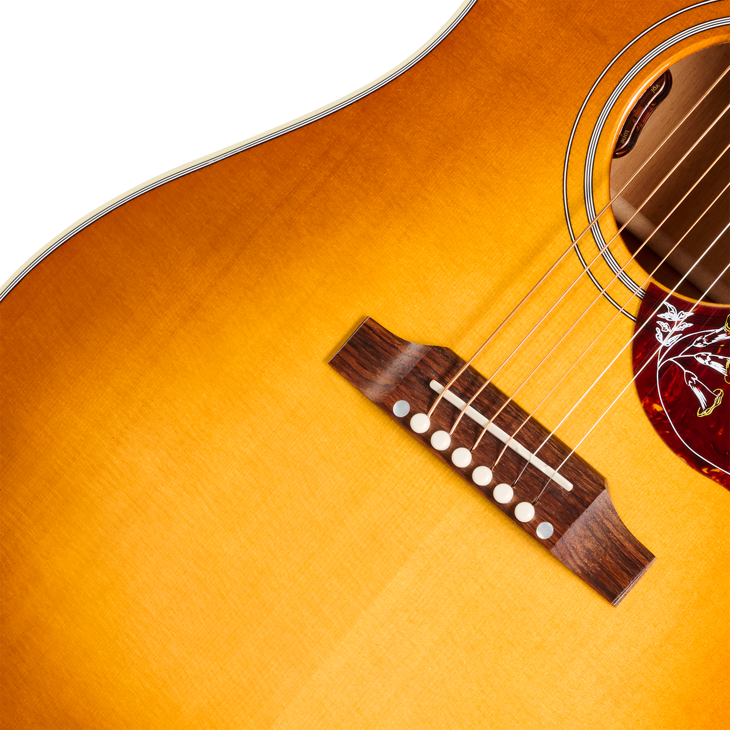 Gibson Hummingbird Standard Ec (baggs Hifi Dna) Dreadnought Cw Epicea Acajou Rw - Heritage Cherry Sunburst - Folk-Gitarre - Variation 3