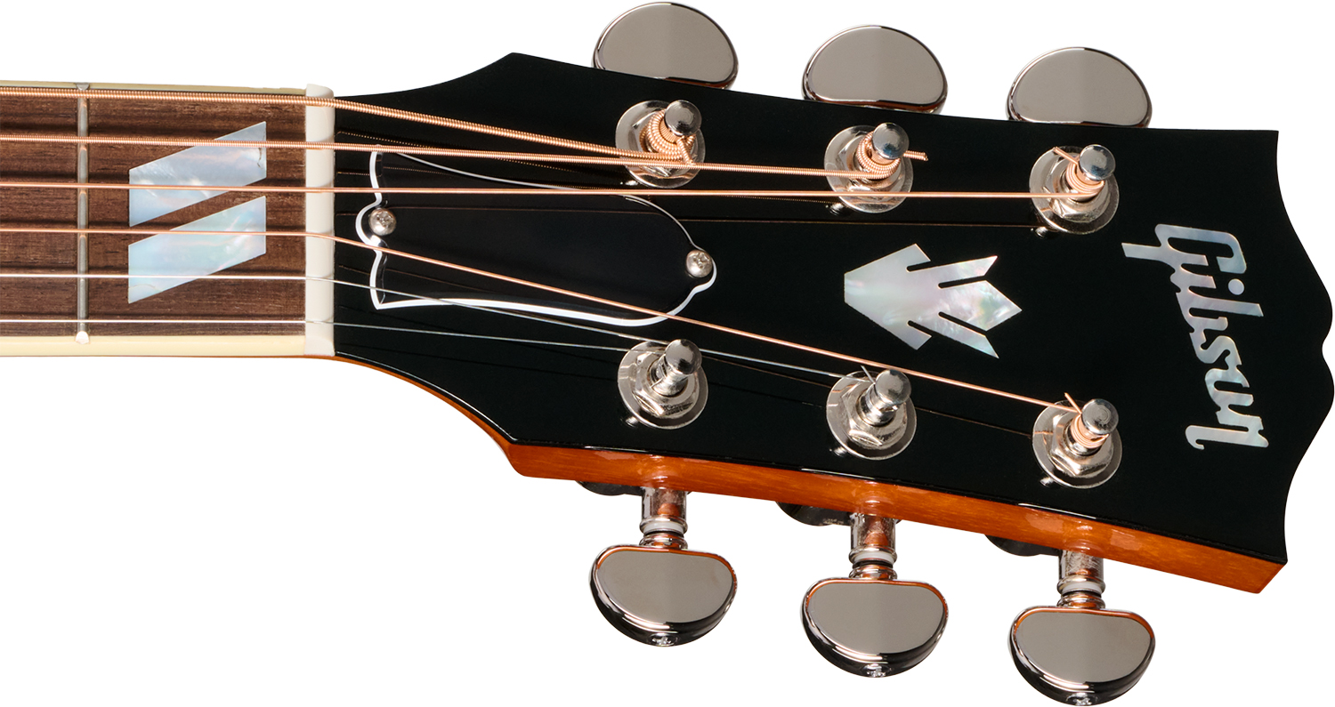 Gibson Hummingbird Standard Ec (baggs Hifi Dna) Dreadnought Cw Epicea Acajou Rw - Heritage Cherry Sunburst - Folk-Gitarre - Variation 5