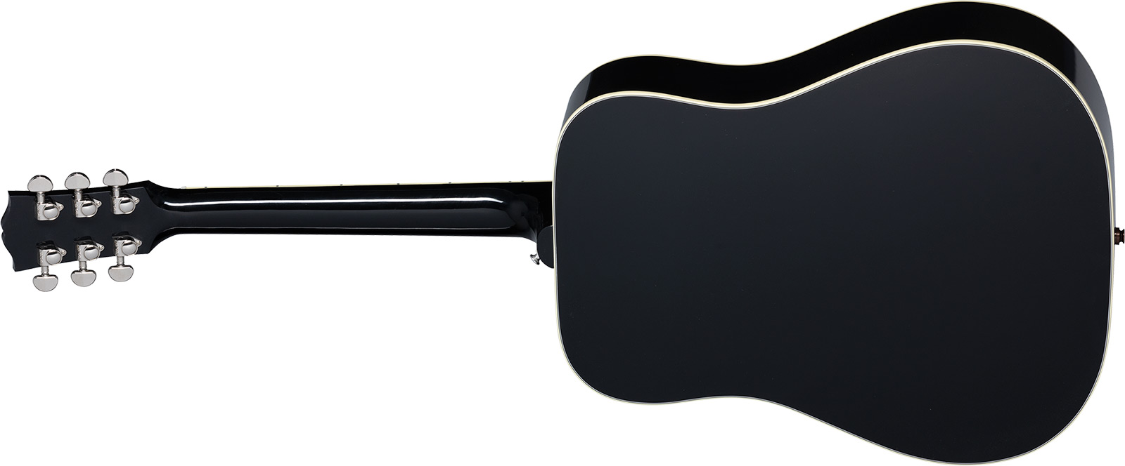 Gibson Hummingbird Standard Modern Dreadnought Epicea Acajou Rw - Ebony - Folk-Gitarre - Variation 1