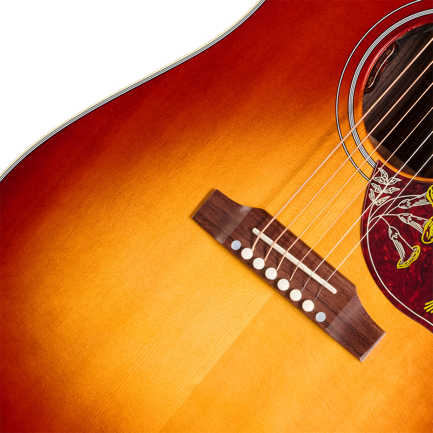 Gibson Hummingbird Standard Rosewood (baggs Hifi Dna) Dreadnought Epicea Palissandre Rw - Rosewood Burst - Folk-Gitarre - Variation 3