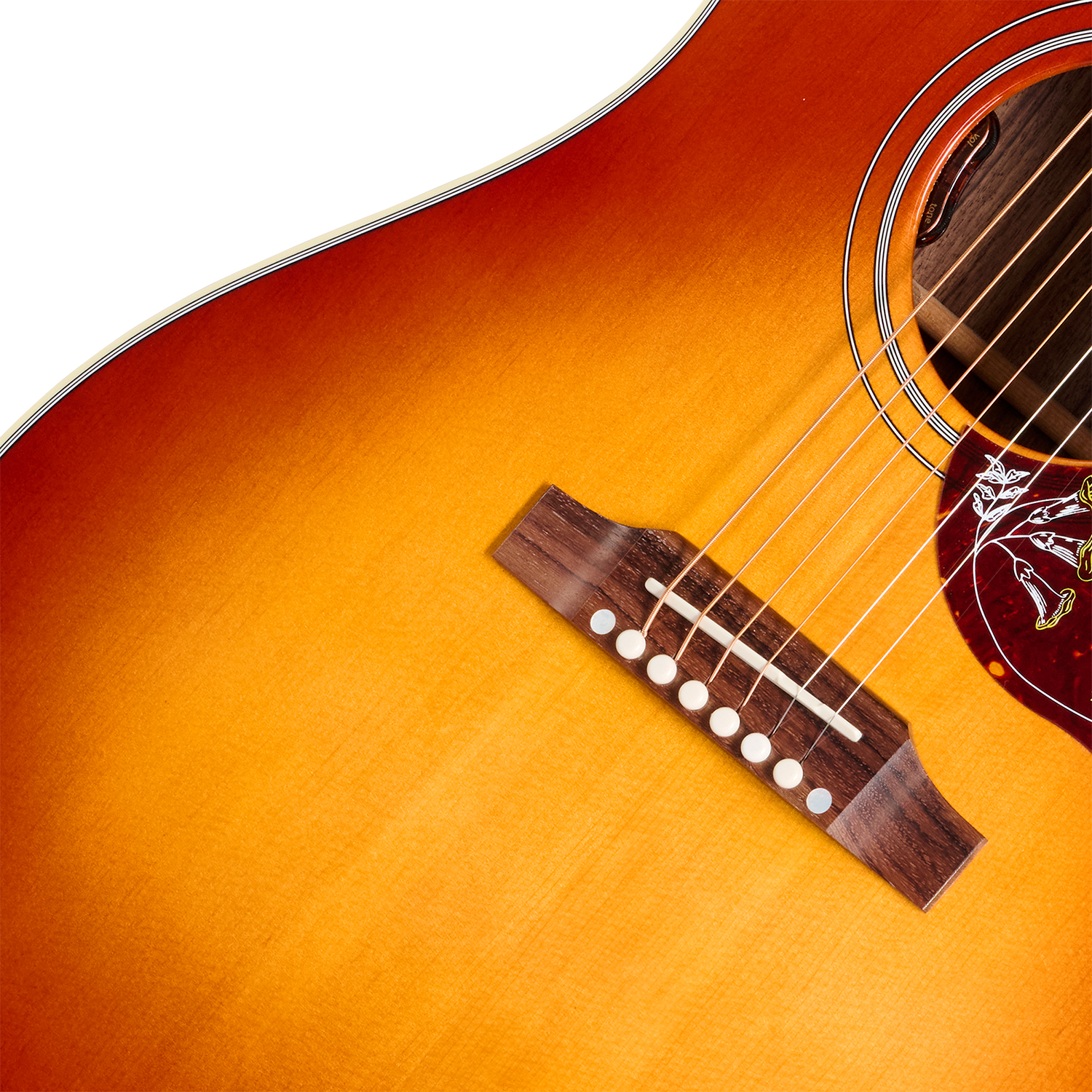 Gibson Hummingbird Standard Rosewood Ec (baggs Hifi Dna) Dreadnought Cw Epicea Palissandre Rw - Rosewood Burst - Folk-Gitarre - Variation 3