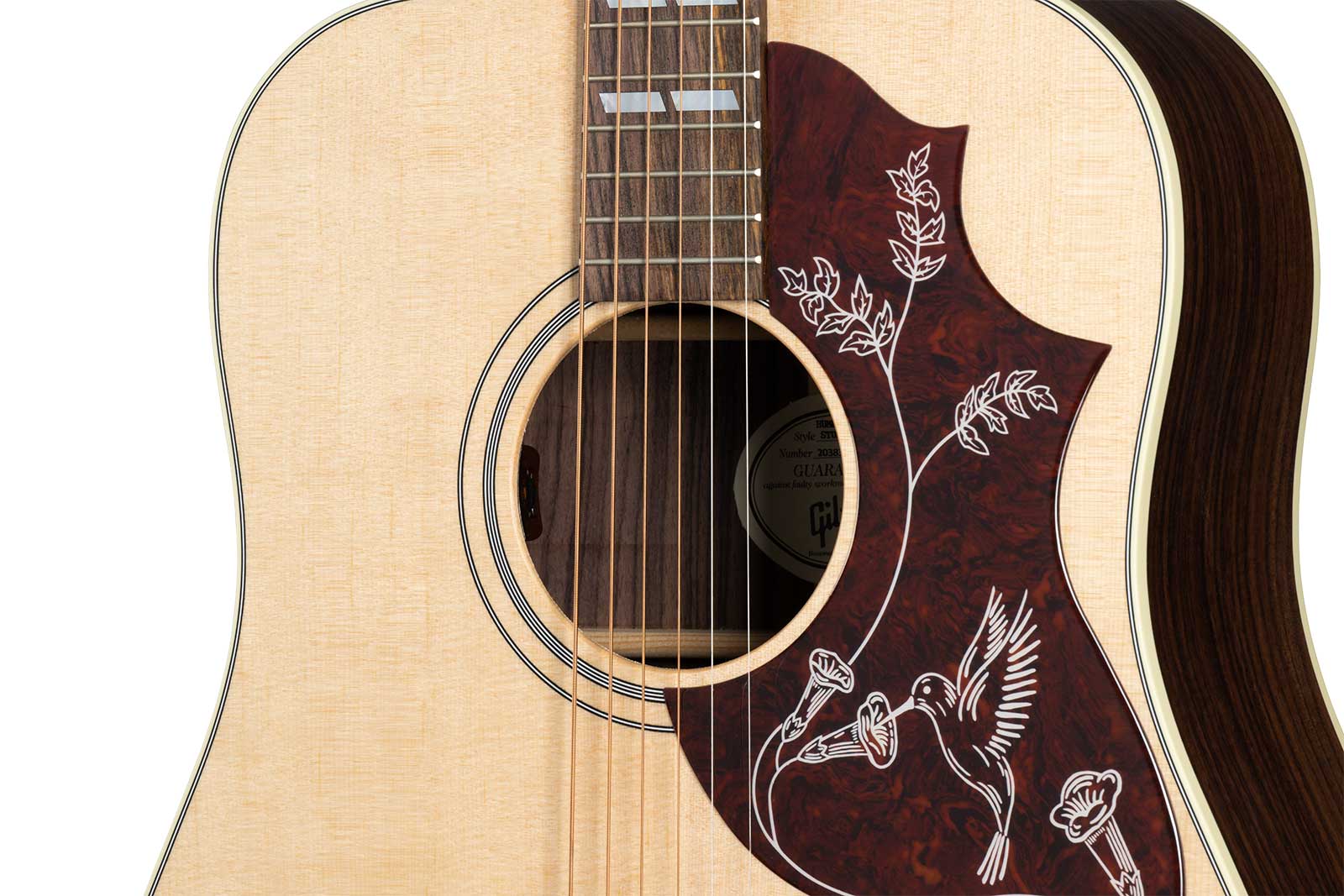 Gibson Hummingbird Studio Rosewood Modern 2024 Dreadnought Epicea Palissandre Rw - Satin Natural - Folk-Gitarre - Variation 3